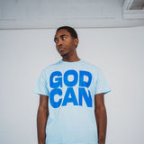 God Can Tee-Blue