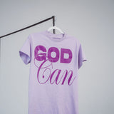 God Can Tee - Lilac