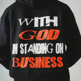Standing on Business Black Hoodie